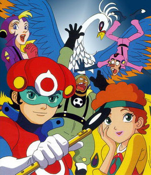 Beppe i Tina z Yattodetamana (Polonia 1: "W królestwie kalendarza", Italia: "Calendar Men") Artykuł o japońskim anime Yattodetaman (znanym na Polonii 1 w latach 90-tych, jako "W królestwie kalendarza") - historia, miejsce w Time Bokan oraz: Pokazy Października.