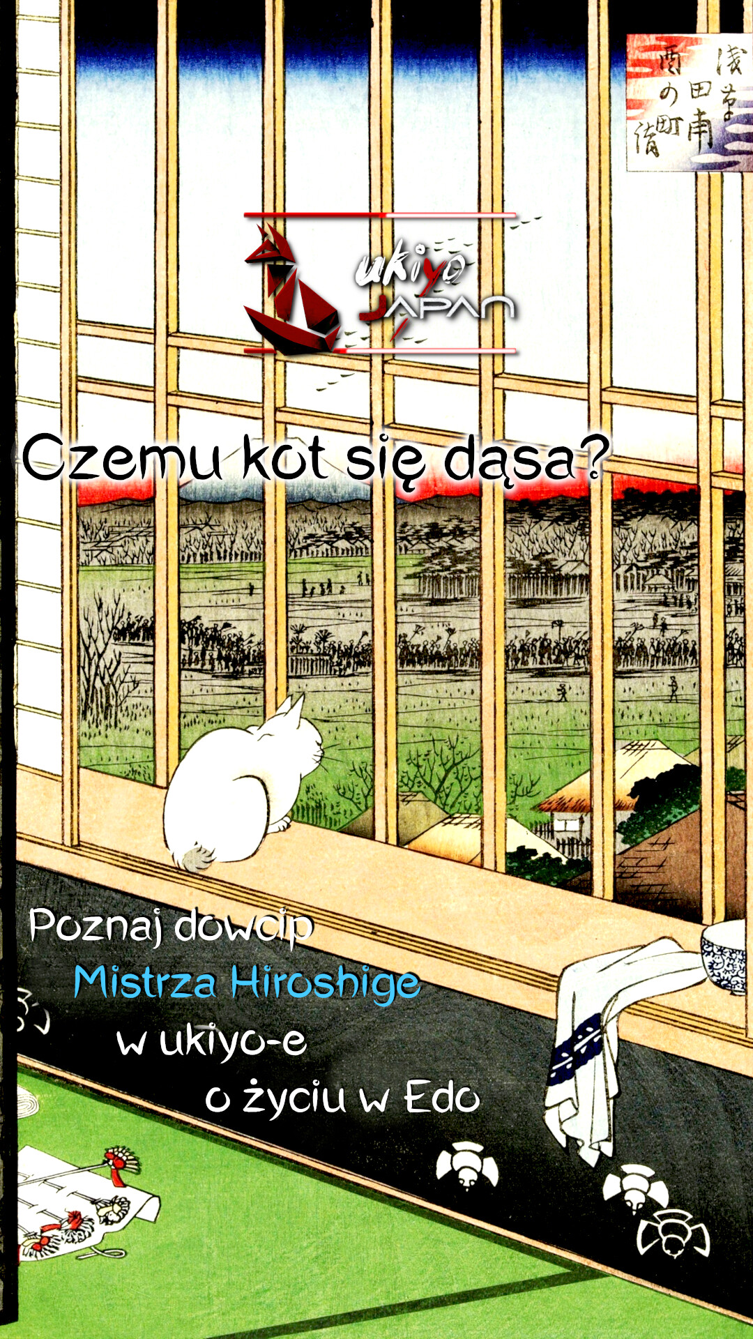 Album o ukiyo-e od ukiyo-japan.pl Ukiyo-Japan - album refleksji o japońskiej sztuce - Michał Sobieraj