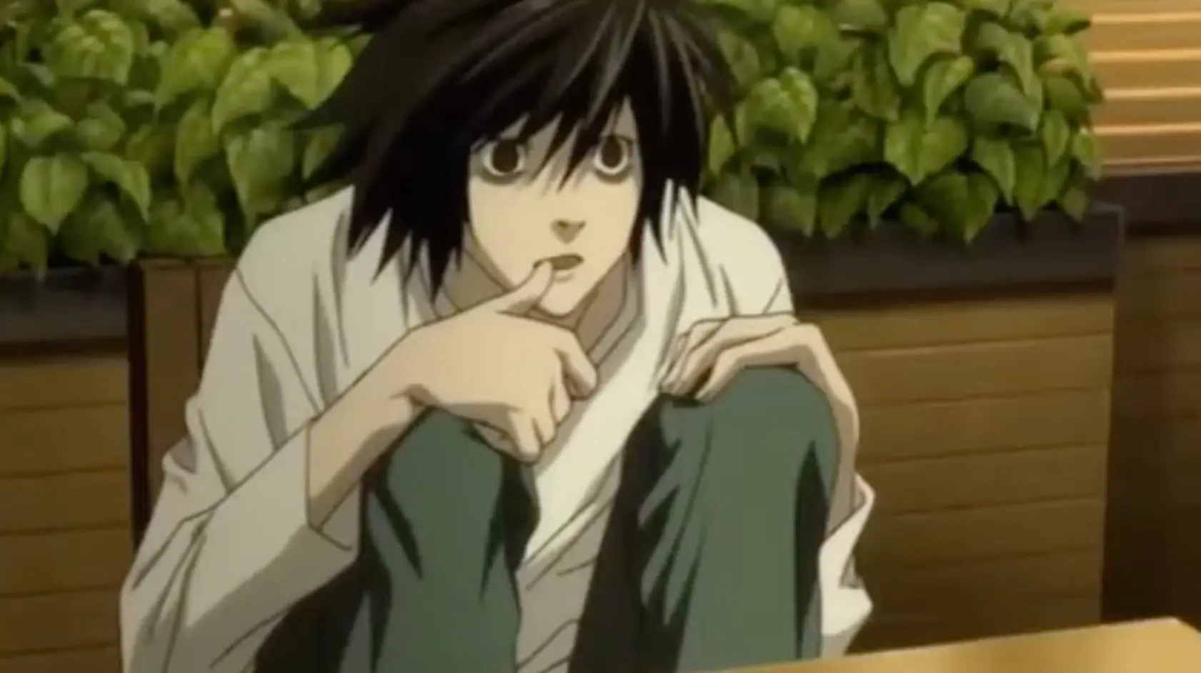 Detective L from Death Note, Japanese anime. Article on moral - ethical and philosophical dillemas in Japanese anime Death Note,  role of Light Yagami there and what about all of this Fridriech Nietzsche?