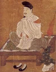 Abe no Seimei - rysunek średniowieczny Artykuł o onmyodo - japońskiej sztuce magicznej z okresu Heian - oraz o jej czarnoksiężniku - onmyoji Abe no Seimei