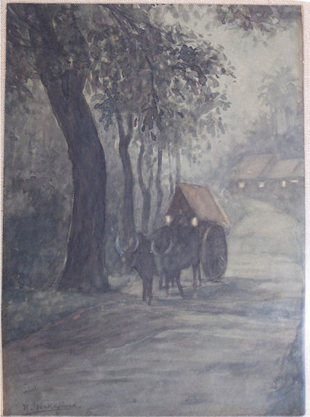 Obraz japoński Artykuł o kanashibari - japońskiej wersji nocnej zmary, lub, jak w psychologii: paraliżu przysennego.