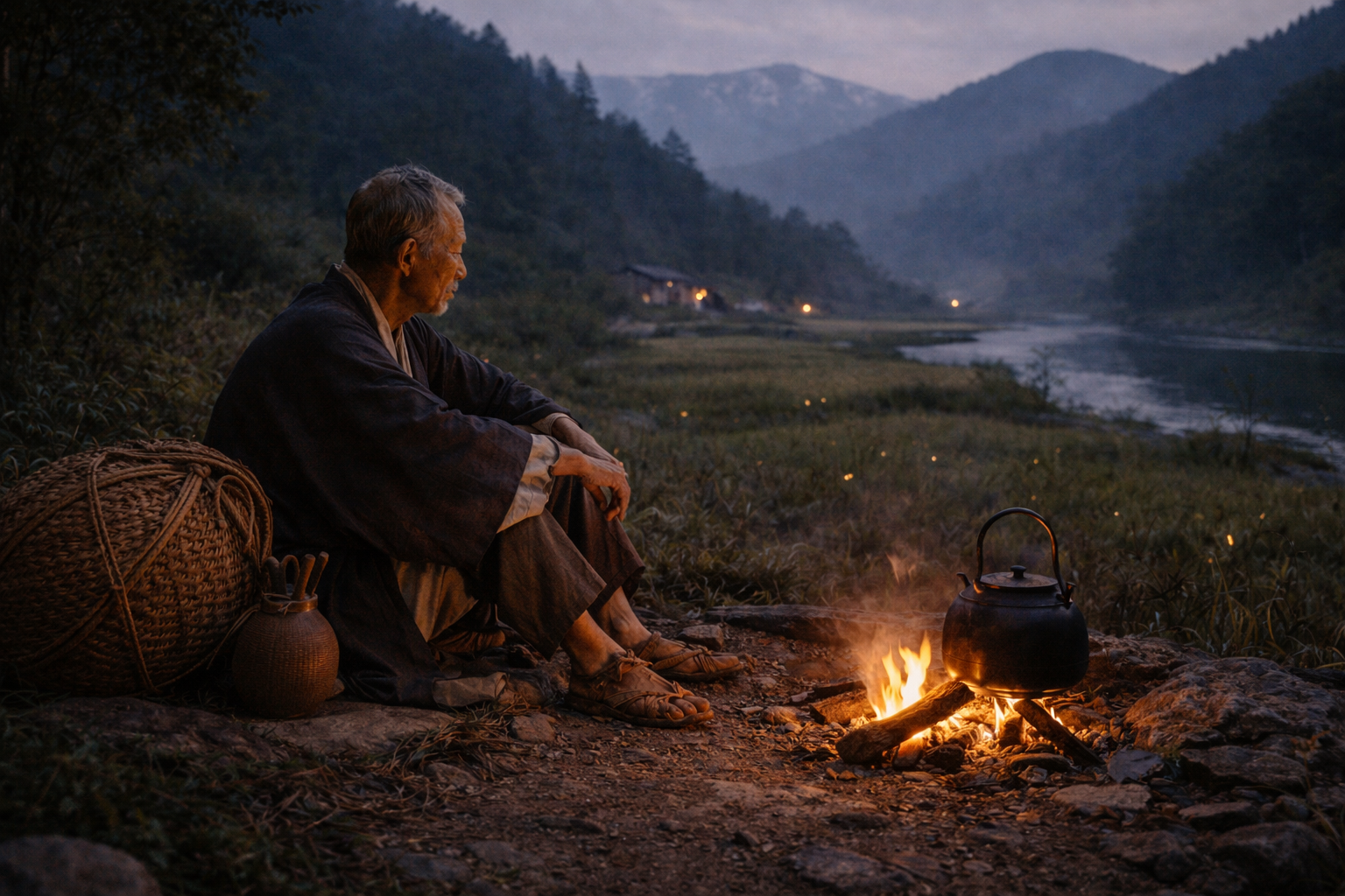 Wąska ścieżka, szeroki oddech. Na północ — w głąb kraju i siebie — z mistrzem Bashō „Oku no hosomichi” Matsuo Bashō jako opowieść o zmęczeniu rolami i o tym, co robi z człowiekiem droga: od Edo po północ Japonii, z haibun i hokku w tle. Esej o zachwycie, dyscyplinie marszu i nietrwałości (mujō)