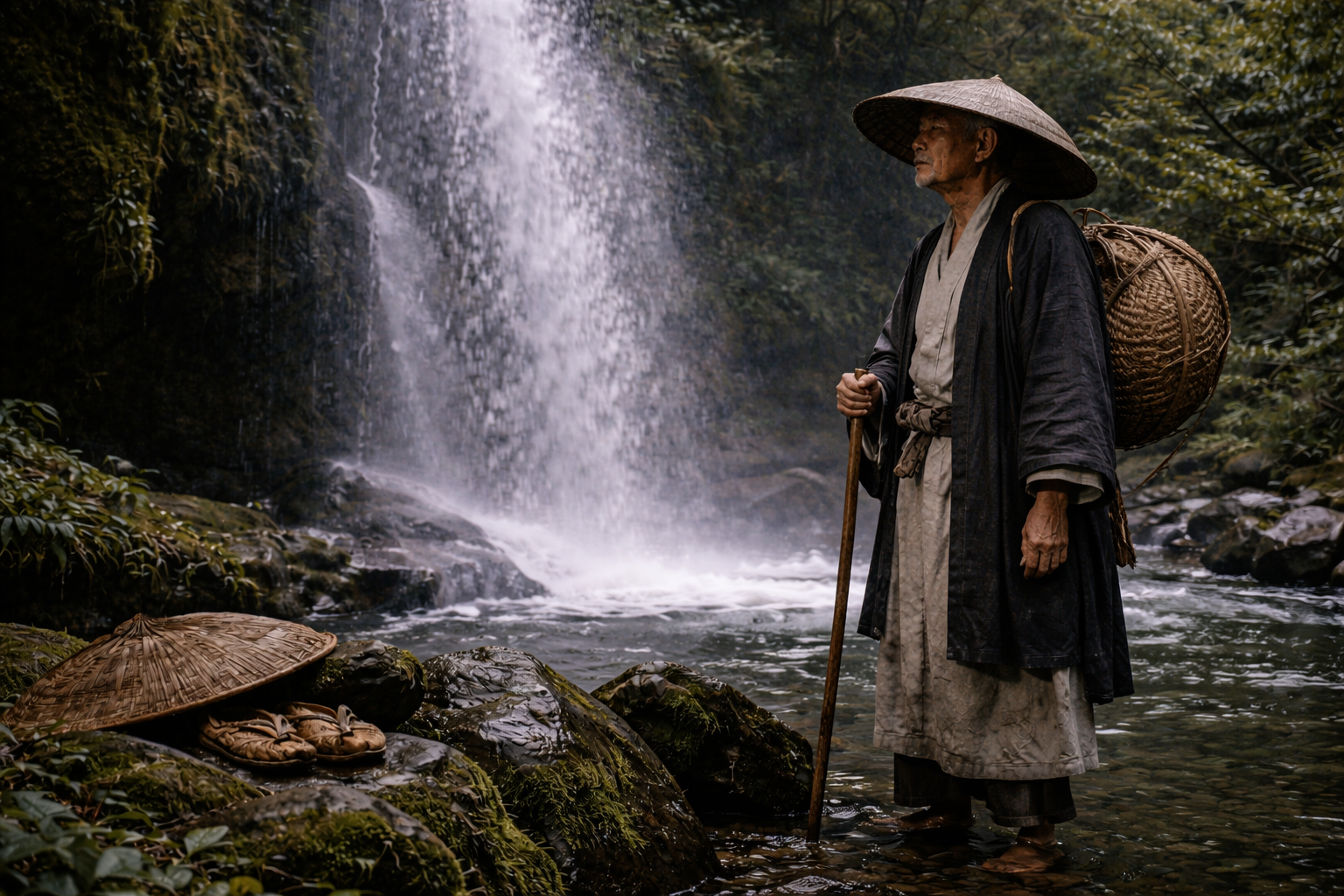 Wąska ścieżka, szeroki oddech. Na północ — w głąb kraju i siebie — z mistrzem Bashō „Oku no hosomichi” Matsuo Bashō jako opowieść o zmęczeniu rolami i o tym, co robi z człowiekiem droga: od Edo po północ Japonii, z haibun i hokku w tle. Esej o zachwycie, dyscyplinie marszu i nietrwałości (mujō)