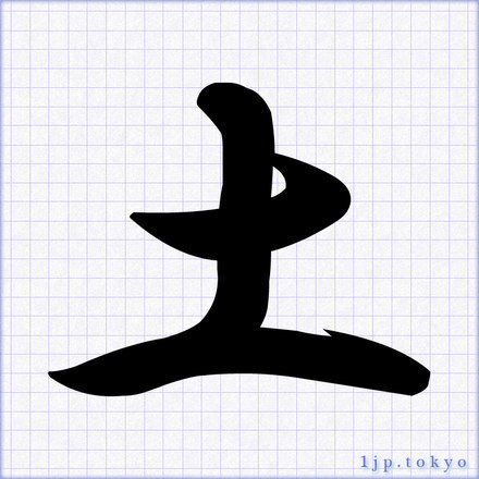 Radical Tsuchi Jak czytać japońskie kanji - kanji szczęścia ko i jego ukryte znaczenia w kaligrafii, radicalach i historii.