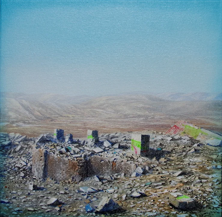 Obraz japońskiego malarza Naoya inose Twórczość japońskiego artysty Naoya Inose - współczesność i post-antropocentryzm