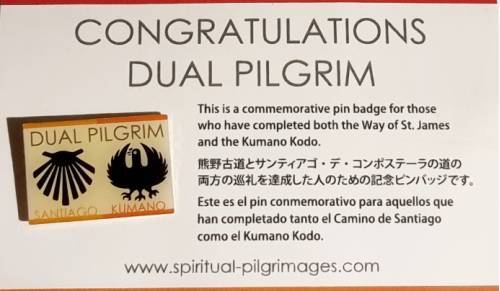 Dual Pilgrim - certyfikaty Esej o Kumano Kodo - japońskim Camino de Santiago - historia Japonii zaklęta w szlaku pielgrzymek przez góry Kii