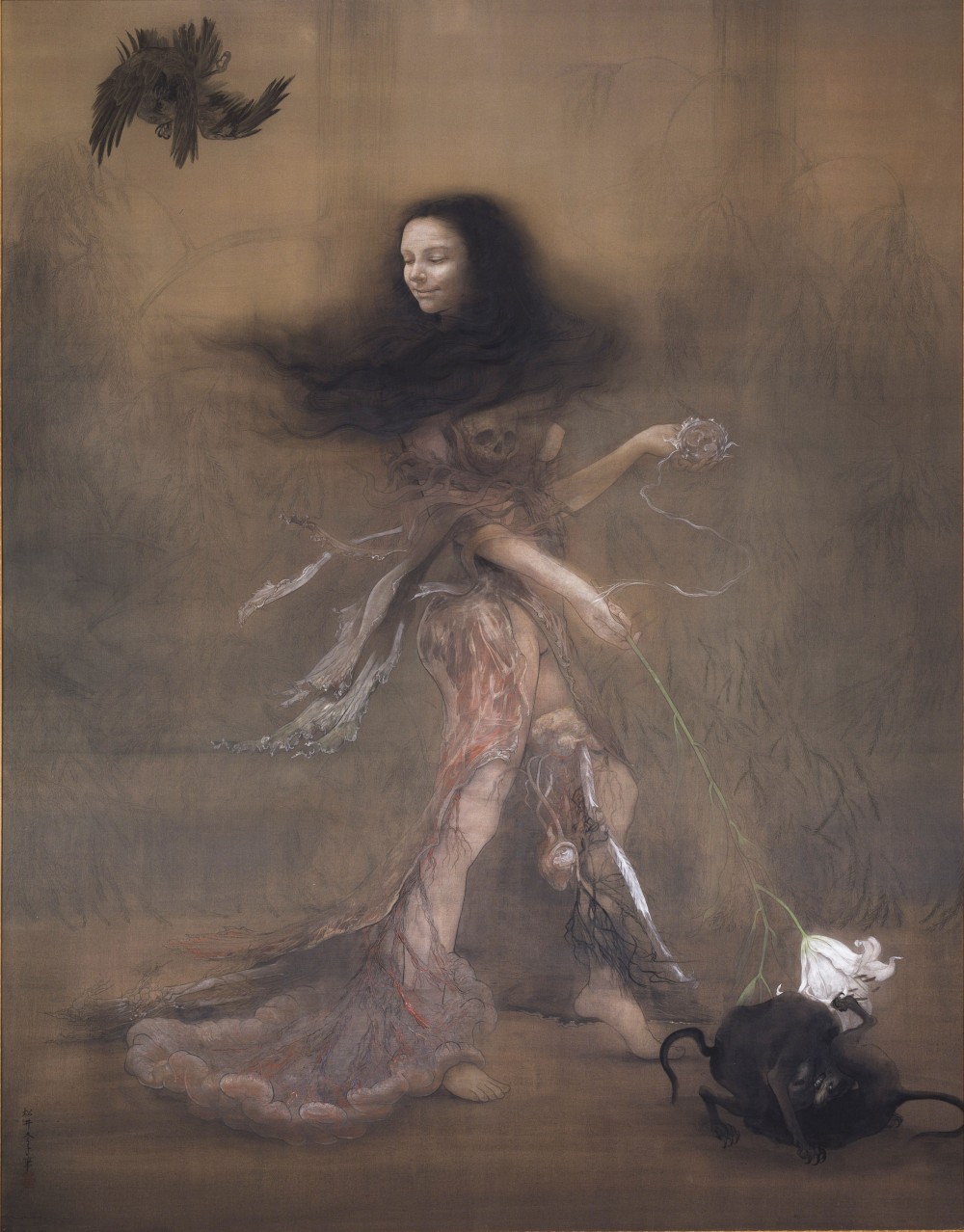 The Female Body as a Battlefield – Dark Eroguro and Traditional Nihonga in the Works of Fuyuko Matsui Essay about modern Japanese artist Fuyuko Matsui who combines traditional Japanese niohonga with eroguro nansensu.