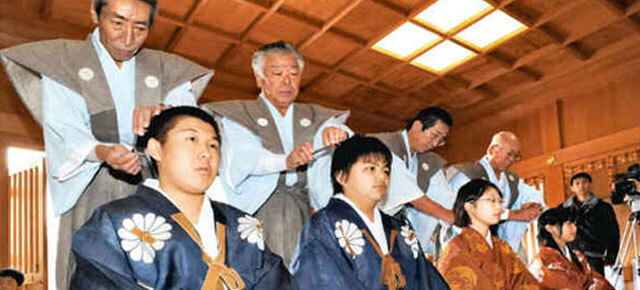 The Samurai Rite of Genpuku – When a Boy Receives His Name, His Weapon, and the Fate of a Warrior Discover the samurai rite of genpuku – the moment when a boy received his name, his sword, and the fate of a warrior. A story of history, symbolism, and profound transformation.