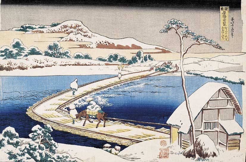 Ukiyo-e w wydaniu Katsushika Hokusai - japońskie mistrzostwo. Analiza i interpretacja filozoficzna serii ośmiu wodospadów Katsushika Hokusai - japońska sztuka ukiyo-e i mono no aware w niej.