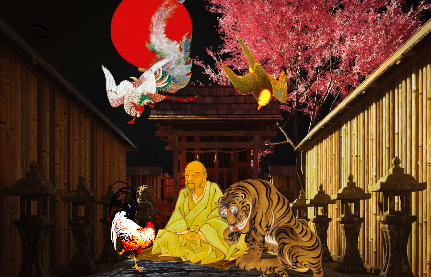 Święty na lwie, czy chłopiec z herbaciarni? Jak mieszkańcy Japonii Edo śmiali się z samych siebie w sztuce mitate-e? W epoce Edo artyści tworzyli drzeworyty, które były jednocześnie żartem i filozofią. W mitate-e – „obrazach widzianych jako coś innego” – kurtyzana mogła stać się Bodhisattwą, a chłopiec z herbaciarni wcieleniem mądrości.