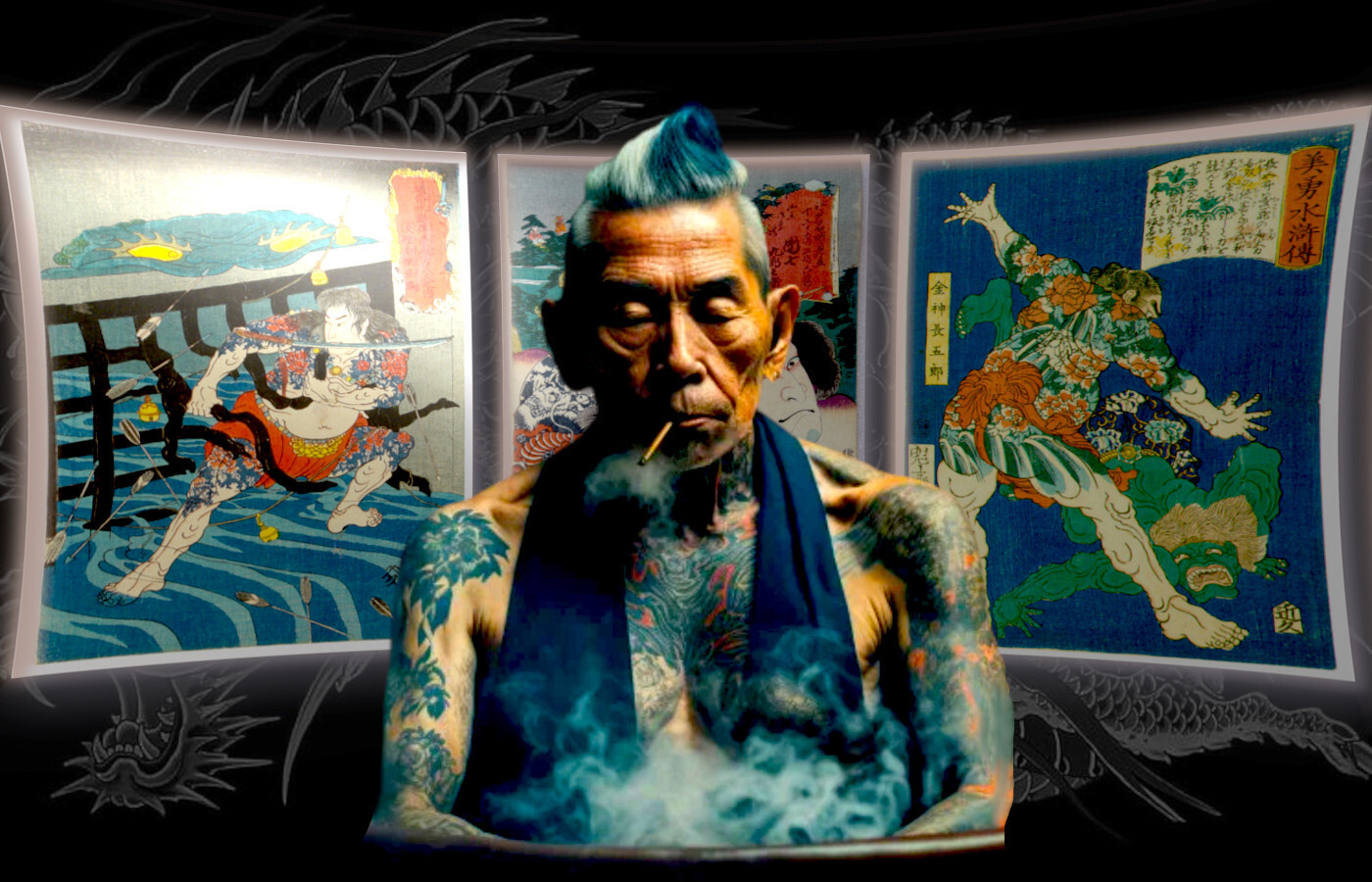 Irezumi - nak kanji sei życia w irezumi Artykuł - analiza znaczeń ukrytych w japońskim znaku kanji "życie" (sei, 生)