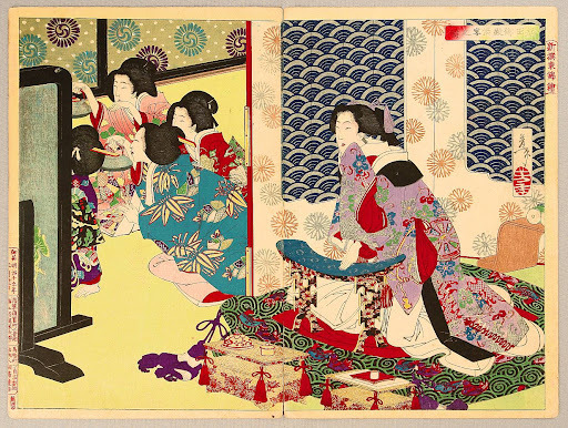 Imprezka, obraz japoński Opowieść o Ikkyu Sojun - mistrzu zen XVwiecznej Japonii, który szukał oświecenia w butelce sake i tworzaystwie prostytutek.