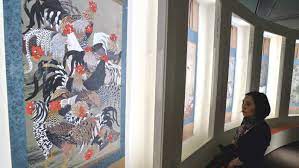 Wystawa obrazów ekscentryka Edo Jakuchu Ito, Japonia. Esej o twórczości japońskiego malarza, ekscentryka Edo - Itō Jakuchū, a także analiza jego obrazu "Wieloryb i słoń".