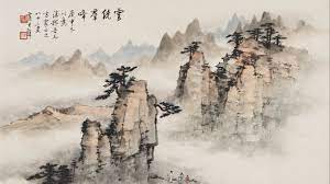 Pejzaż w malarstwie nihonga Artykuł o 10 przysłowiach / idiomach japońskich - mądrość mono no aware, zen i historii w znakach. Japonia w słowach.