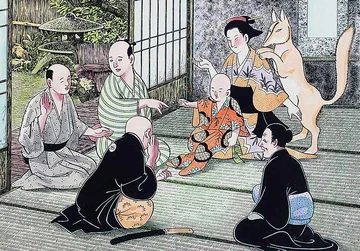 „Lis na niej przysiadł” – opętania kitsune-tsuki kobiet na japońskiej prowincji Kitsune-tsuki: od dawnych wsi po psychiatrie Meiji. Jak „lis” stawał się językiem niewypowiedzianego gniewu kobiet i narzędziem społecznego piętna.