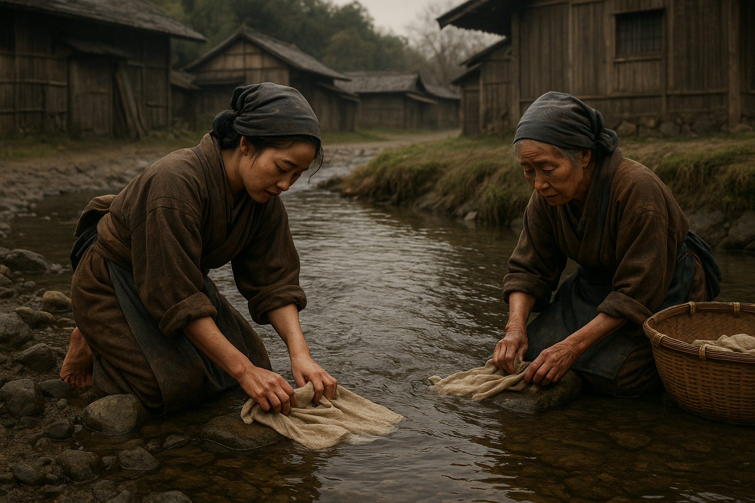 Songs from the Eta-mura – The Lives of the “Non-Humans” Erased from the Maps of Shogunate Japan Beneath the surface of Edo Japan’s harmony lay another world – the eta-mura settlements, absent from the maps. A world of “non-humans,” lives marked by the taboo of kegare, archaic songs, unique rituals, and secret languages, forming Japan’s second, hidden culture.