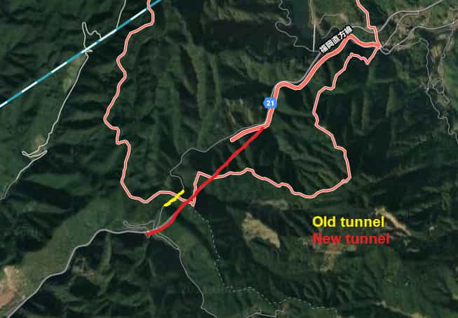 Stary i nowy tunel Inunaki, Japonia, Fukuoka. Inunaki - mroczny tunel i zapomniana wioska - japońskie legendy miejskie i creepy pasta.