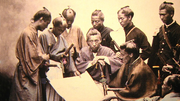 Samurajowie na naradzie, okres Edo 10 prawd historycznych o Samurajach, jako japońskiej klasie społecznej - jaki był prawdziwy samurai?