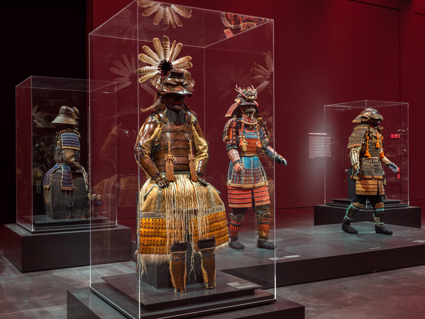 Muzeum samurajskiej zbroi Esej o samurajskim uzbrojeniu - maski ochronne na twarz, czyli men yoroi, czy menpo - ich budowa, symbolika i historia.