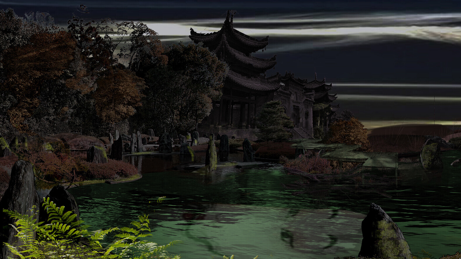 Genji and Yugao - a tragic lovestory from Genji Monogatari by Murasaki Shikibu - Japanese philosophy of mono no aware