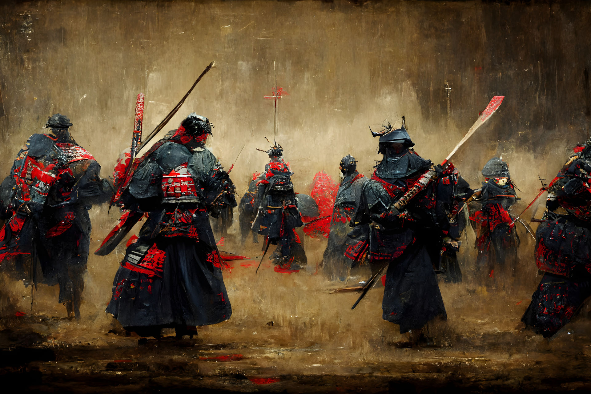 Bitwa samurajska pod Hakodate, Hokkaido, Japonia Historia jedynej na świecie demokracji japońskich samurajów: Republika Ezo i jej krótkie, acz burzliwe losy