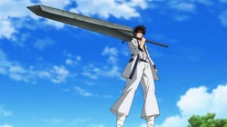 Wielki miecz kabukimono z Rurounin Kenshin. Esej o kabukimono - upadłych samurajach i roninach na koniec okresu wiojen sengoku, gdy Japonia weszła w okres pokoju.
