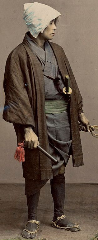 Podrasowane zdjęcie oryginalnie zrobione pod koniec Edo Co robili Shinobi (ninja) w okresie Edo, gdy Japonia skończyła swoje wojny?