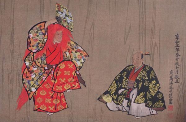 ukiyo-japn.pl - Shojo - pijany yokai z czarką sake Z japońskiej mitologii: Shōjō, czyli o yokaiu, który nie rozstawał się z sake - jaka jest jego historia oraz przesłanie?