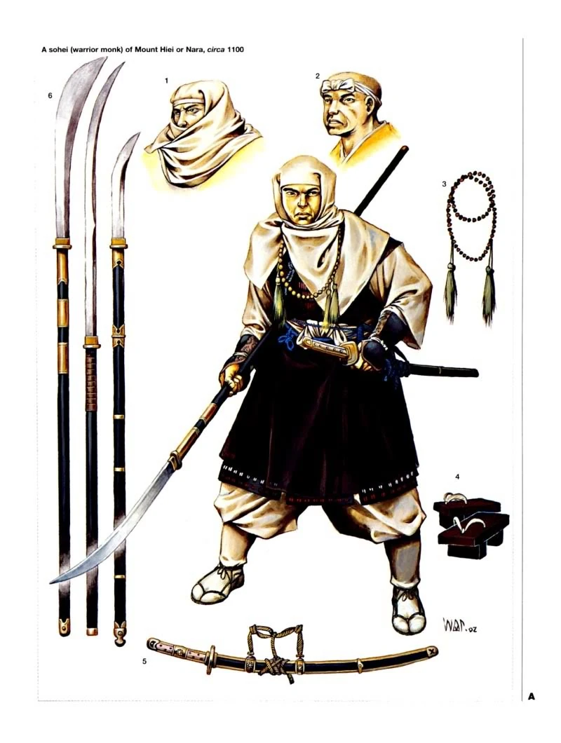 Wyposażenie bojownika ikko-ikki, Japonia średniowieczna. Artykuł o ikko-ikki - ruchu religijno-społecznym Japonii okresu Sengoku, który został brutalnie tłumiony przez Oda Nobunagę. Jak buddyzm wpływał na losy społeczno-polityczno-militarne Japonii?