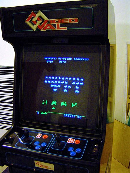 Old Japanese arcade machine - Space Invaders Essay about Japanese manga and anime: virtual reality in modern Japan's anime and manga (ie. Ghost in the Shell, Astro Boy, Sword Art Online, Digimon, Summer Wars.