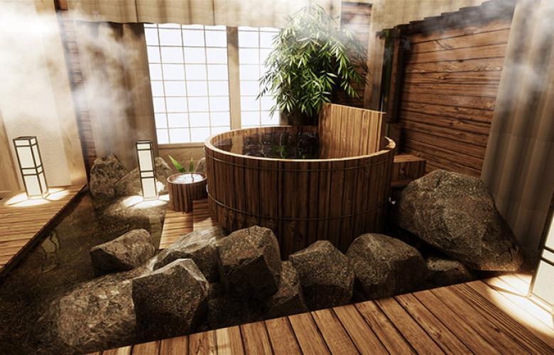 Wyłącz świat. Wejdź do wody. Furo - japońska kąpiel-medytacja Poznaj japońską kąpiel furo – rytuał wyciszenia, który łączy gorącą wodę, medytację i oddech, pomagając zredukować stres, poprawić sen i odzyskać wewnętrzny spokój. Sprawdź, jak praktykować furo w domowej łazience i dlaczego warto.