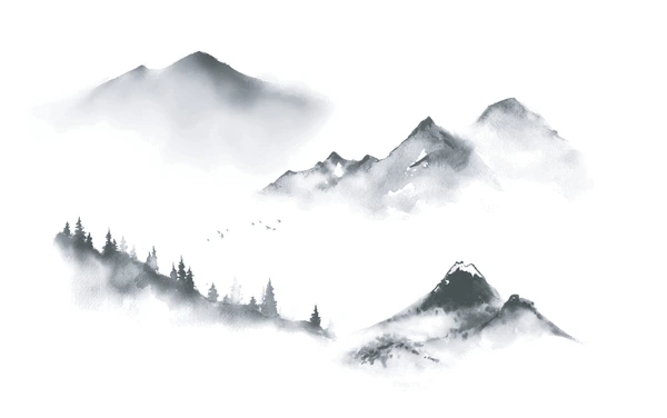 Sumi-e - pustka i natura, karesansui Esej o japońskich ogrodach karesansui i, jaką rolę pełnią w filozofii Zen i Mono no Aware