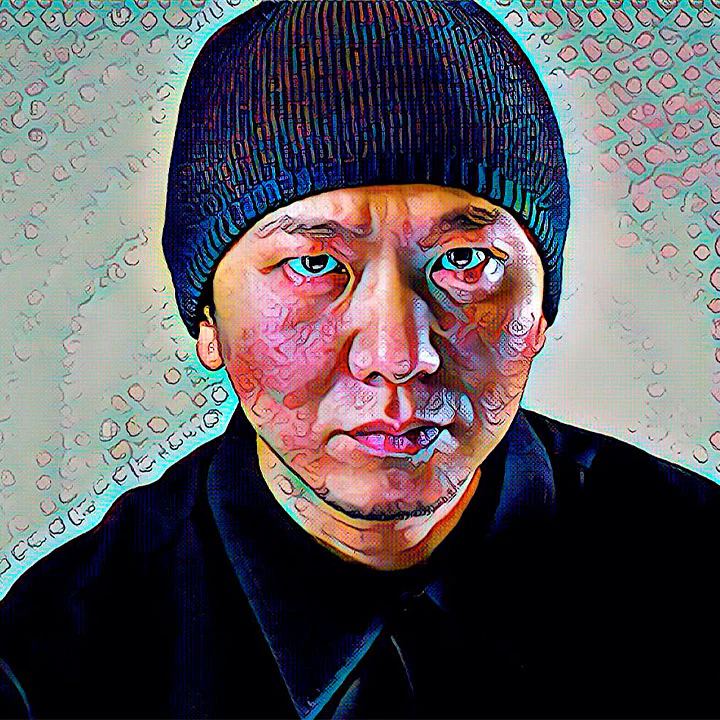 Tenyouya Hisashi - autoportret Analiza i interpretacja twórczości malarza-artysty Tenyouya Hishashiego. Współczesna sztuka japońska z aelementami samurajskiego stylu basara.