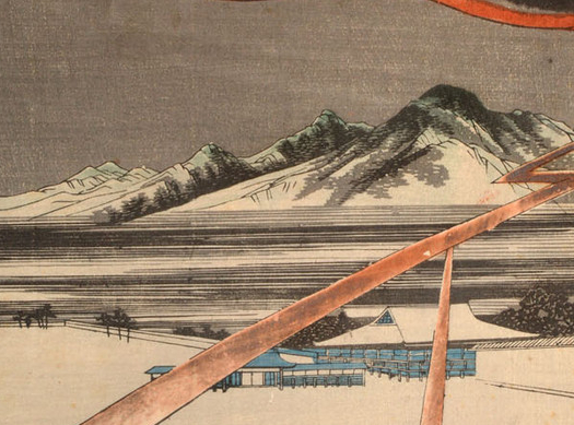 Yorimasa i Nue – co Kuniyoshi ukrył w swoim drzeworycie? Szczegółowa analiza tryptyku Utagawy Kuniyoshiego „Yorimasa i Nue”: czytanie obrazu od kartuszy i pieczęci po kompozycję, technikę drzeworytu i tło Heian/Edo.