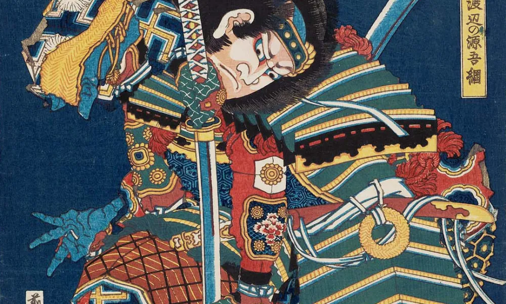 Ukiyo-e samuraj z okresu wojen Boshin i republiki Ezo Historia jedynej na świecie demokracji japońskich samurajów: Republika Ezo i jej krótkie, acz burzliwe losy