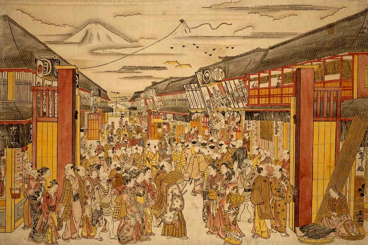 Yorimasa i Nue – co Kuniyoshi ukrył w swoim drzeworycie? Szczegółowa analiza tryptyku Utagawy Kuniyoshiego „Yorimasa i Nue”: czytanie obrazu od kartuszy i pieczęci po kompozycję, technikę drzeworytu i tło Heian/Edo.