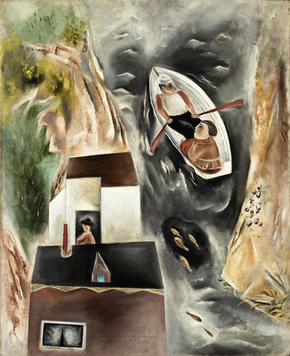 Esej o życiu i twórczości malarza-artysty Yasuo Kuniyoshiego - emigranta żyjącego na granicy między kulturą Japonii a USA. "Upstream" - Yasuo Kuniyoshi