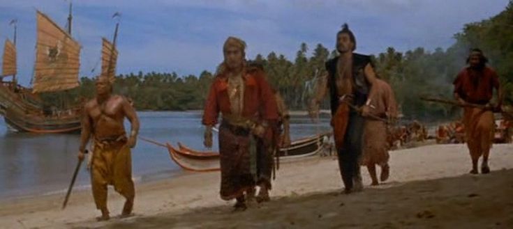 Wyobrażenie wakou, japońskich piratów w japońskim filmie. Artykuł o japońskich piratach Wakou - zew wolności w czasach Japonii feudalnej.