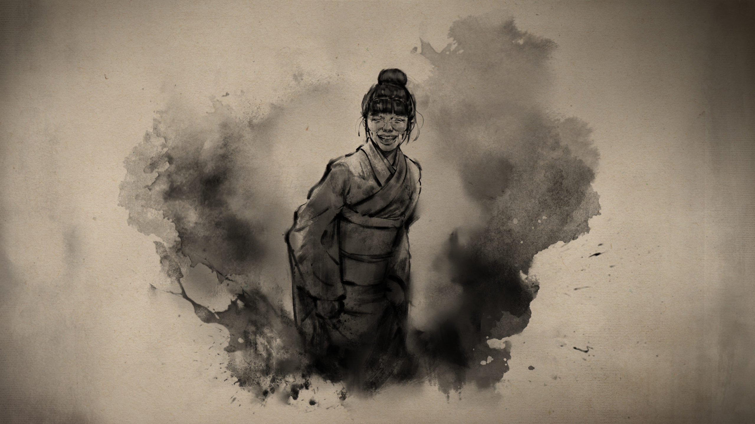 Warai Onna – The Yōkai from the Mountains of Shikoku Who Brings Psychosis and Death Through Laughter Warai Onna - Japanese yokai that kills with laughter - from mountains of Shikoku.