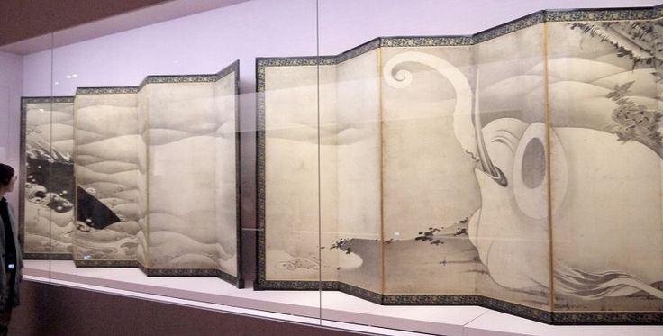 Wieloryb i Słoń na wystawie w Japonii, Jakuchu Ito Esej o twórczości japońskiego malarza, ekscentryka Edo - Itō Jakuchū, a także analiza jego obrazu "Wieloryb i słoń".