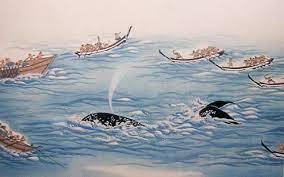 Japoński połów wielorybów na ukiyo-e Artykuł o japońskim wielorybnictwie we współczesnej Japonii i komentarz aktywistki Junko Sakuma.