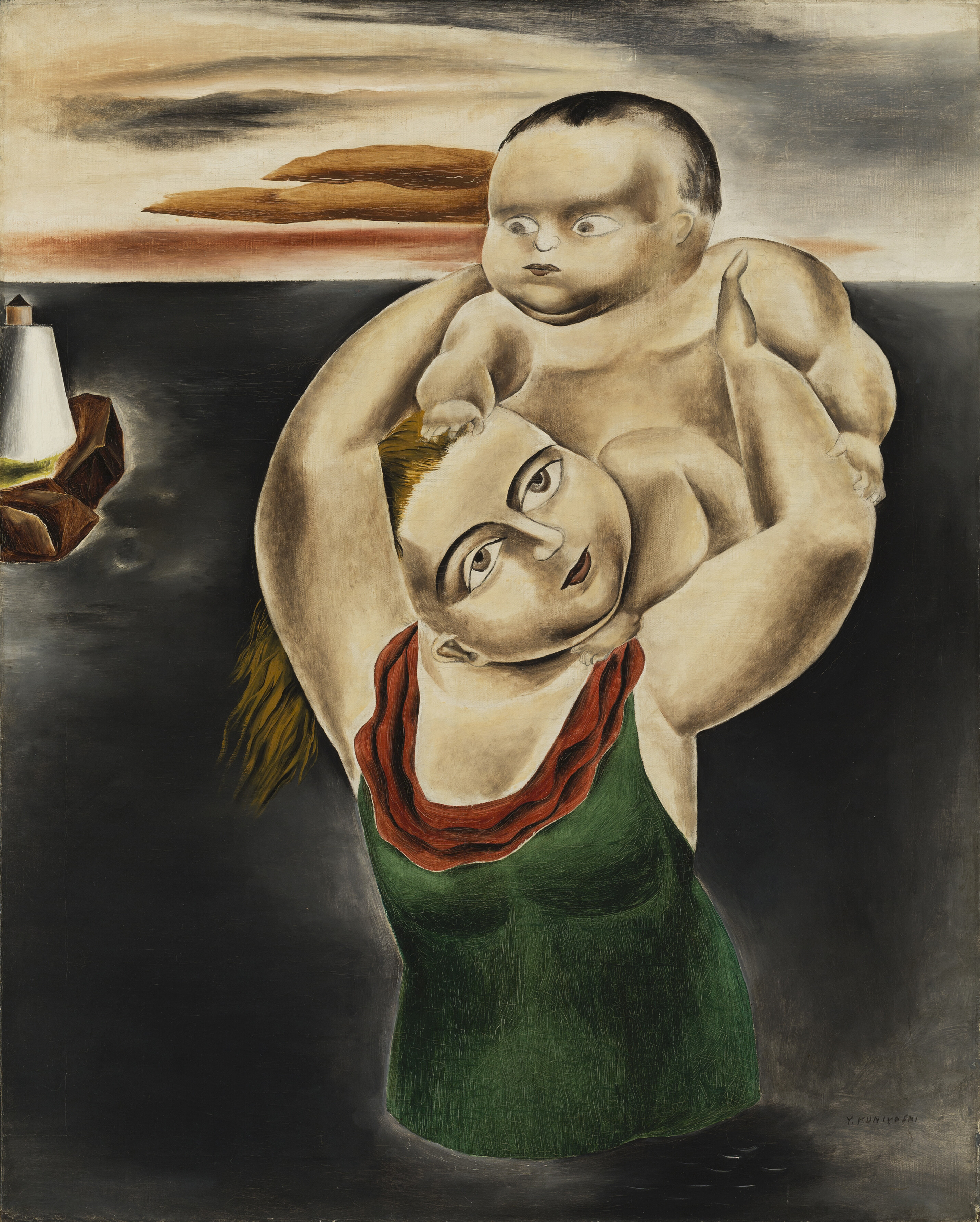 Obraz Yasuo Kuniyoshiego Esej o życiu i twórczości malarza-artysty Yasuo Kuniyoshiego - emigranta żyjącego na granicy między kulturą Japonii a USA.