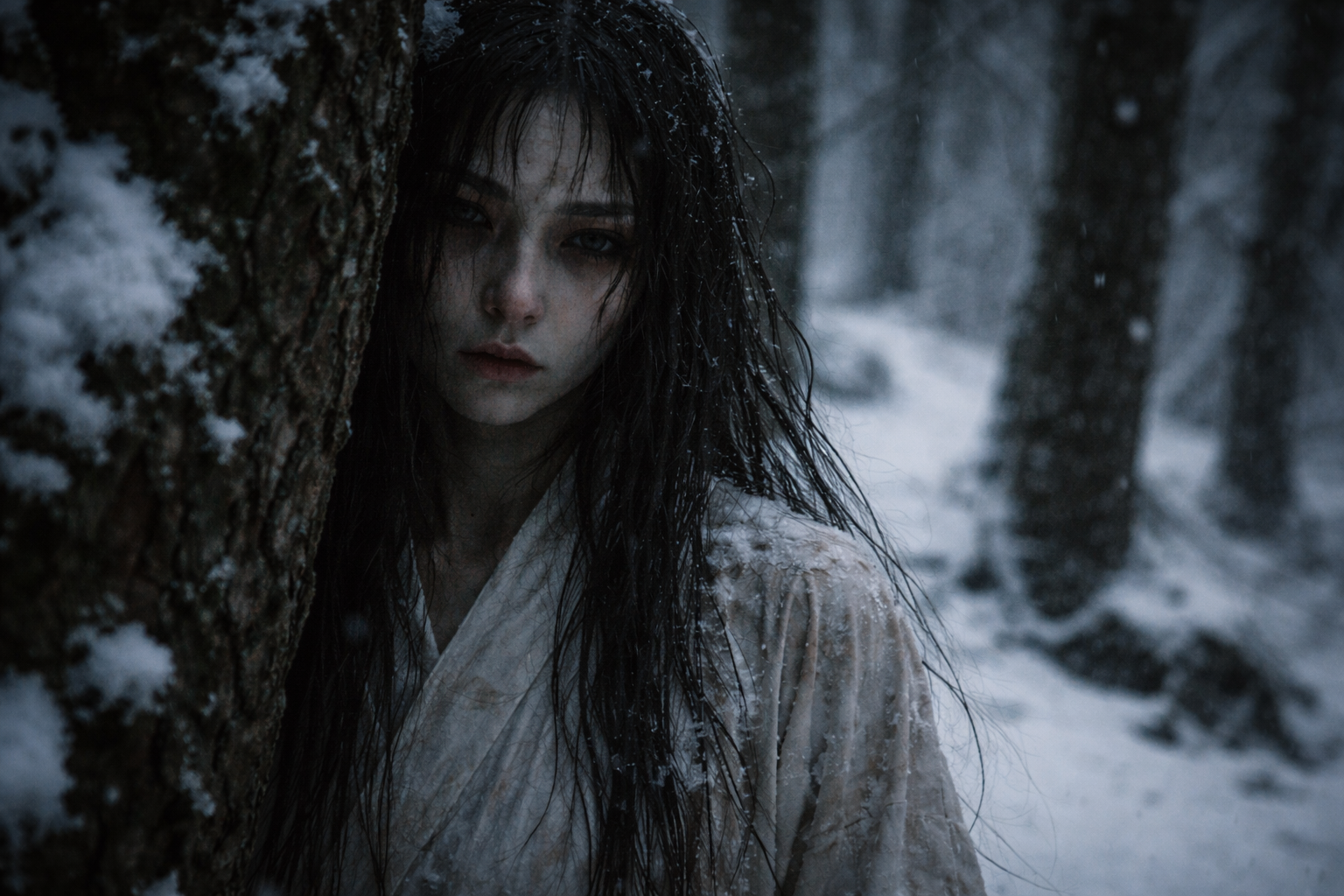 „Śnieżna kobieta” yuki-onna – bolesne piękno i pozaludzka obojętność Yuki-onna (雪女) bez uproszczeń: kanji, źródła i „Kwaidan” Hearna, a potem biel, zimno i kobieta jako „Inna” – od folkloru po popkulturę i ekologiczną wrażliwość.