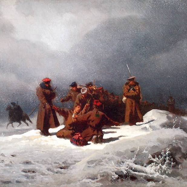 Zesłańcy na Sybirze Maurycy Bieniowski - polsko-węgierski poszukiwacz przygód i awanturnik, który w XVIII wieku zawędrował przez Syberię i Kamczatkę na Wyspy Japońskie - w okresie Edo.