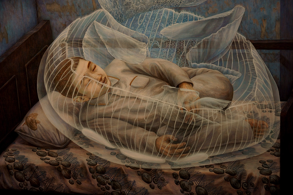 Ishida - wspczesna sztuka japoska - sen Analiza i interpretacja japońskiego (chińskiego) znaku kanji: YUME - 夢.