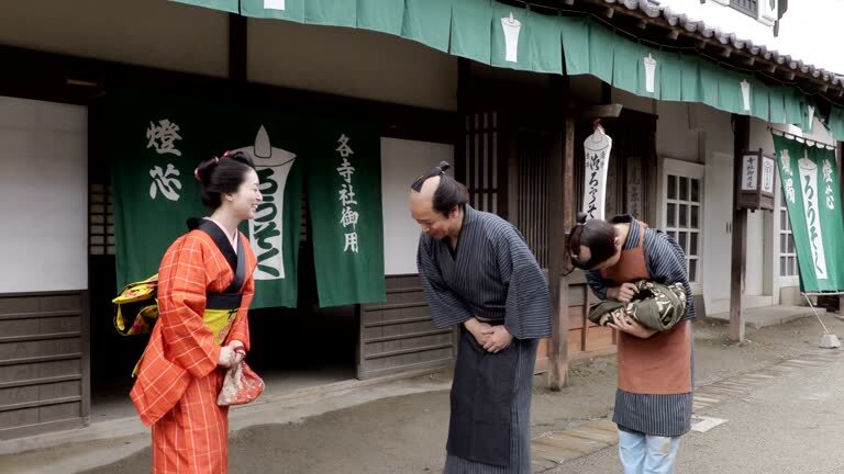 Japonia Edo - scenka z życia Esej o Japonii Edo - Jak Tokugawa Ieyasu ujarzmił samurajów i zaprowadził pokój w wojennej Japonii?