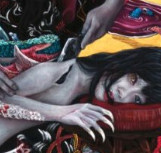 Psychiczne krajobrazy traumy we współczesnym ukiyo-e - hiperestetyka bólu w malarstwie Natsuko Tanihary Twórczość japońskiej malarki NAtsuko Tanihara - współczesne ukiyo-e i braok cierpienia, traumy i bólu.