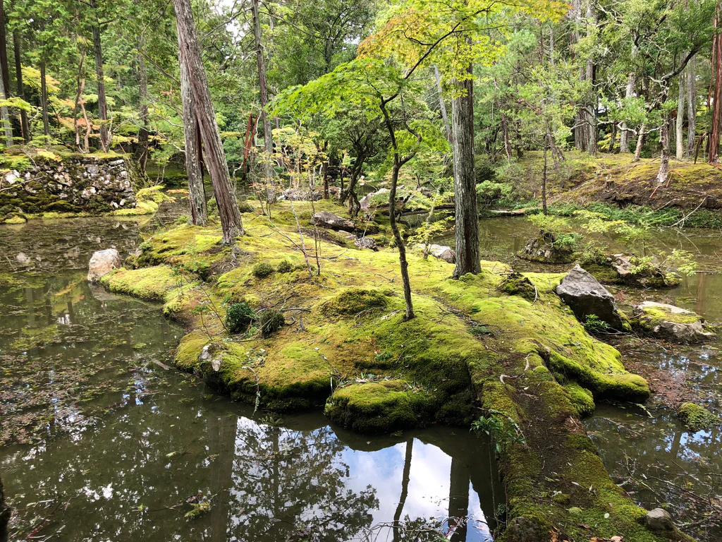 Kokedera (Saiho-ji) - karesansui w Japonii Esej o japońskich ogrodach karesansui i, jaką rolę pełnią w filozofii Zen i Mono no Aware
