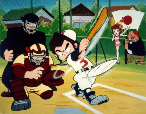 Baseballista (Ippatsu Kanta-kun) - japońskie anime na kanale Polonia 1 Artykuły i eseje o Japonii, jej historii i kulturze oraz mandze i anime. Lista i opis wszystkich anime, jakie emitowano na Polonii 1 w latach 90-tych. (np. Gigi, Kapitan Tsubasa, Generał Daimos, Yattaman, Calendarmen etc.).