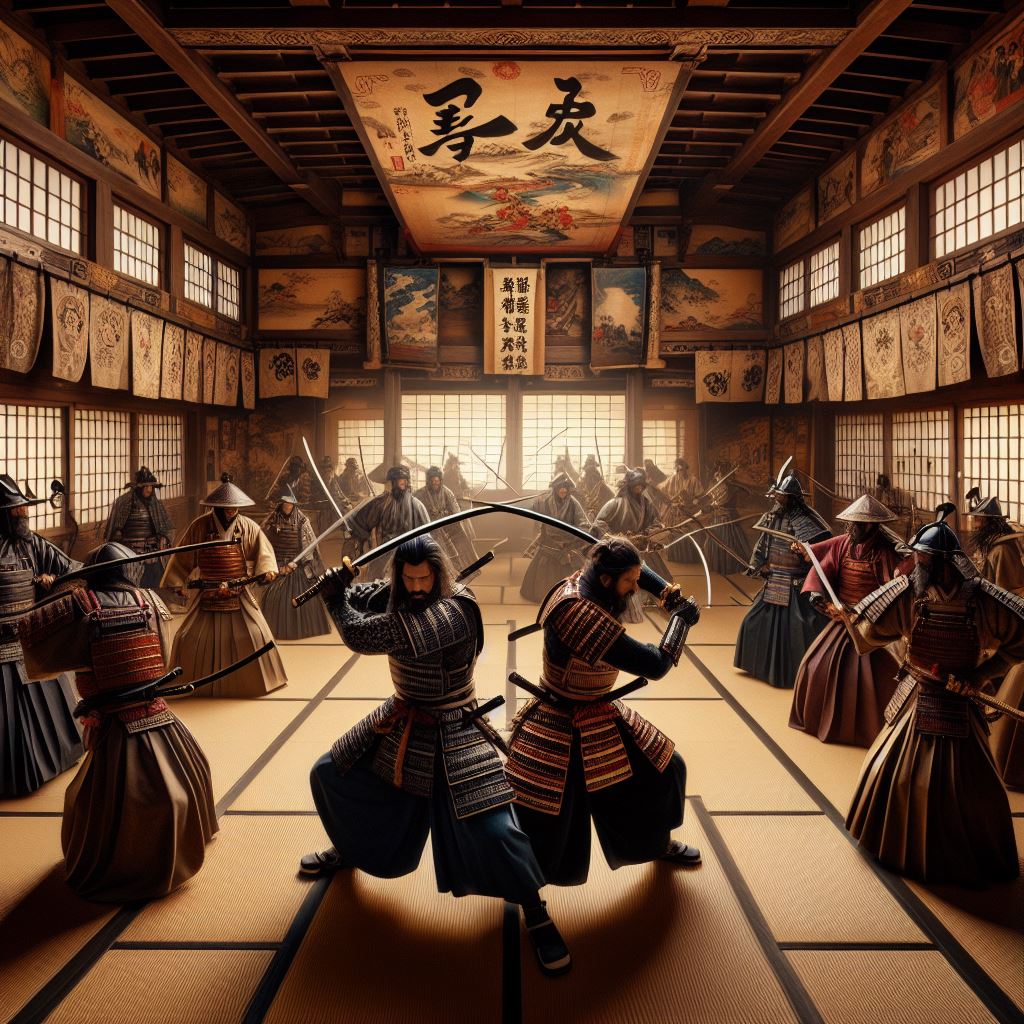 Battle inside an Inn - the Ikedaya Incident - Japanese history of samurais. Article about a famouse samurai fight incident at the Ikedaya inn in Japan's history of late Edo period (the Bakumatsu) and the role of Shinsengumi.